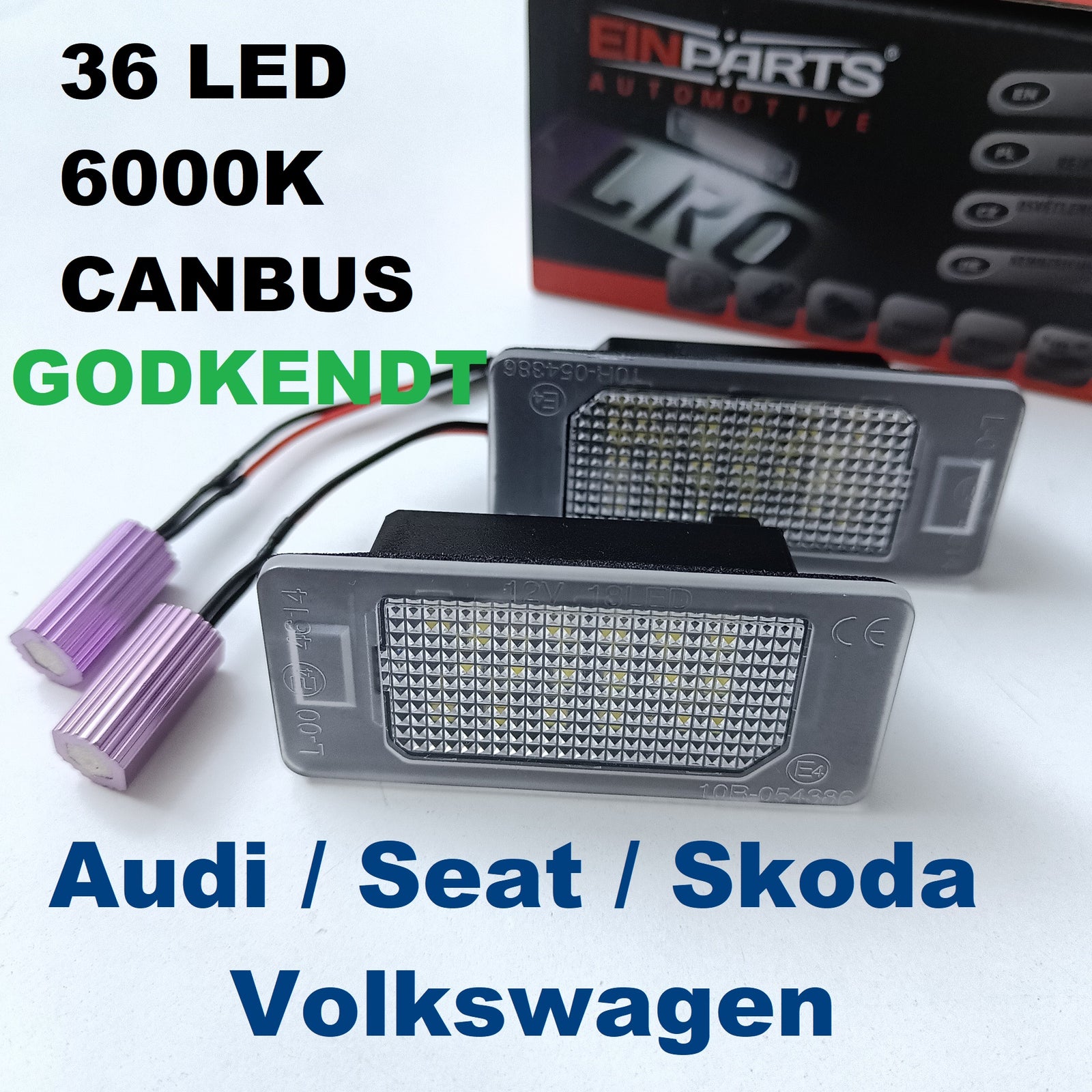 LED Matricula Audi/VW