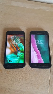 Samsung Xcover 4S+, 32 , God, Til 2 SIM kort. Android 11 . Usynlige riser på skærmen. Oplader og hør