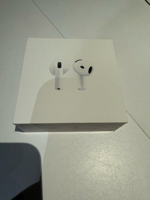 in-ear hovedtelefoner, Apple, AirPods 4 uden anc, Perfekt, Uåbnede AirPods 4 uden ANC
Kvittering hav