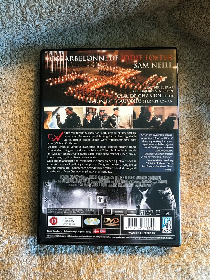 Blood of Others , DVD, thriller