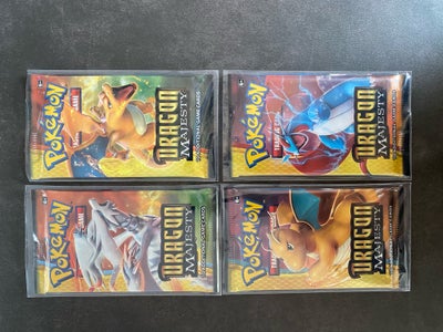 Samlekort, Pokemon booster packs, pokemon dragon majesty booster pack art set 1.000 kr 