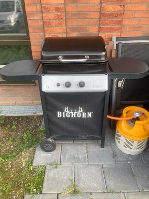 Gasgrill, Bighorn, Gasflaske brugt Max 10 gange følger med 
