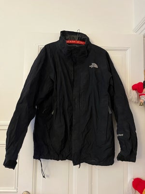 Jakke, str. XL, North face,  Sort,  God men brugt, North face overgangsjakke i str XL sælges for 399