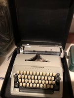 Skrivemaskine -helt uden strøm