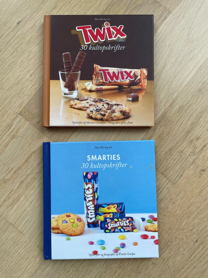 Opskrifter med smarties og twix, emne: mad og vin