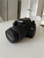Canon, EOS 1100D + 18mm-55mm , spejlrefleks