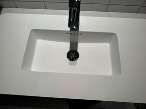 Badeværelsebordplade med vask