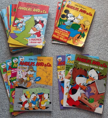 anders and, disney, anders and blade
1974
nr 2,3,4 19,25,32,34,35,40,41,51,52
1976
6,23,32,33
1986
8
