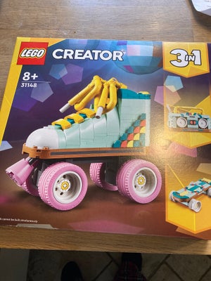 Lego Creator, 31148, Helt ny æske. Aldrig samlet.
Kan bygge rulleskøjte, skateboard eller ghettoblas