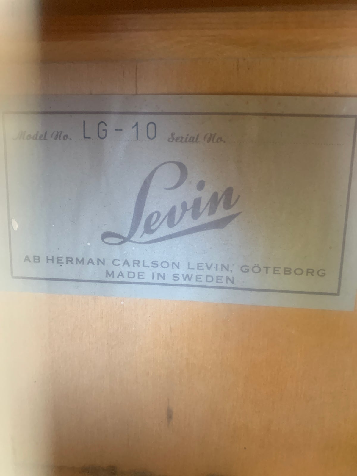 Klassisk, Levin Lg-13