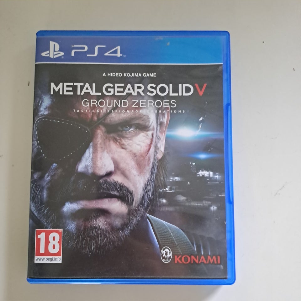 Metal Gear Solid V Ground Zero, PS4, FPS – dba.dk – Køb og Salg af Nyt og  Brugt