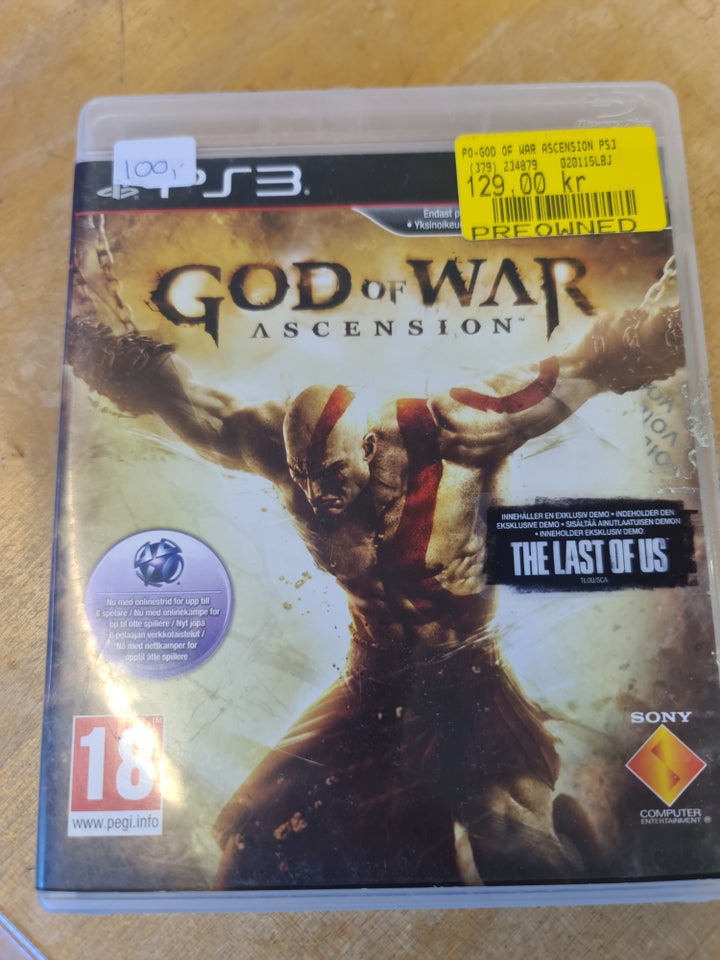 God of war Ascension, PS3