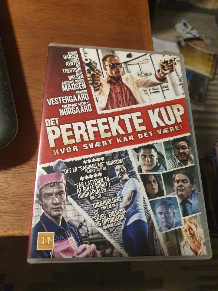 Det perfekte kup, DVD, komedie