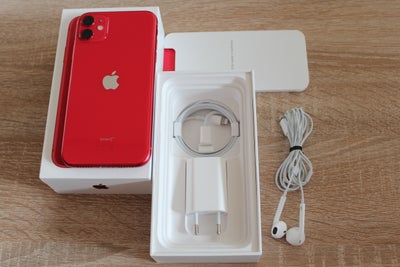 Apple iPhone 11 64 GB (PRODUCT)RED Brugt - Som ny