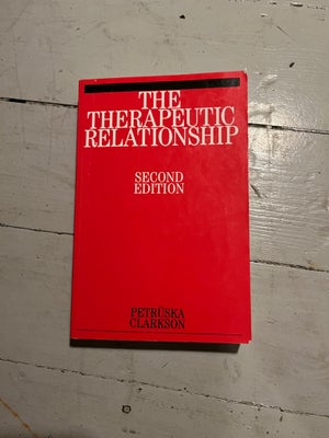 The Therapeutic Relationship, Petruska Clarkson, emne: psykologi