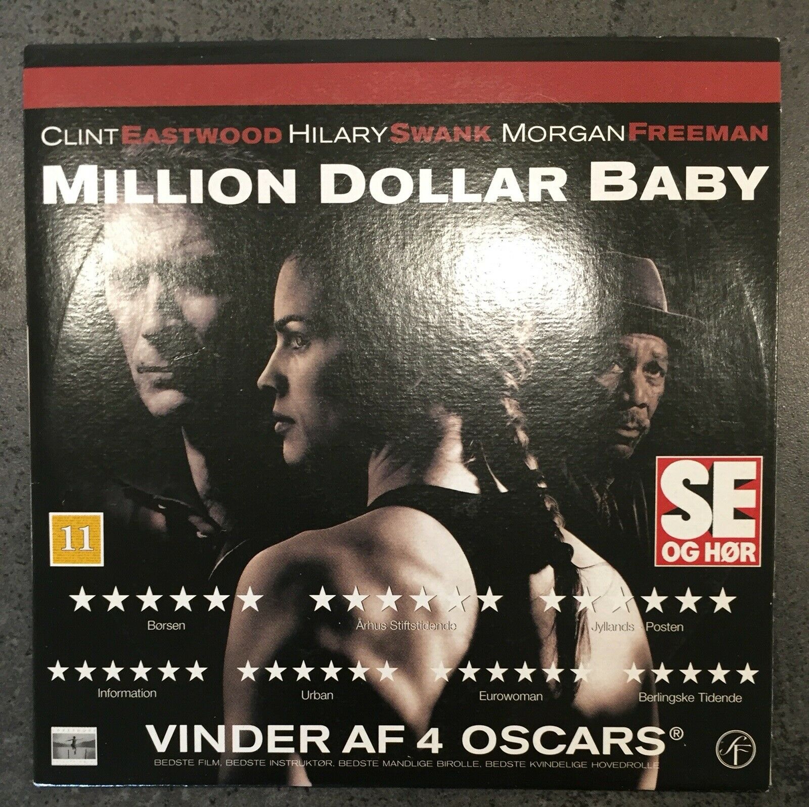 Million Dollar Baby, DVD, drama
