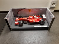 Modelbil, Hotwheels Ferrari F2003-GA, skala 1:18