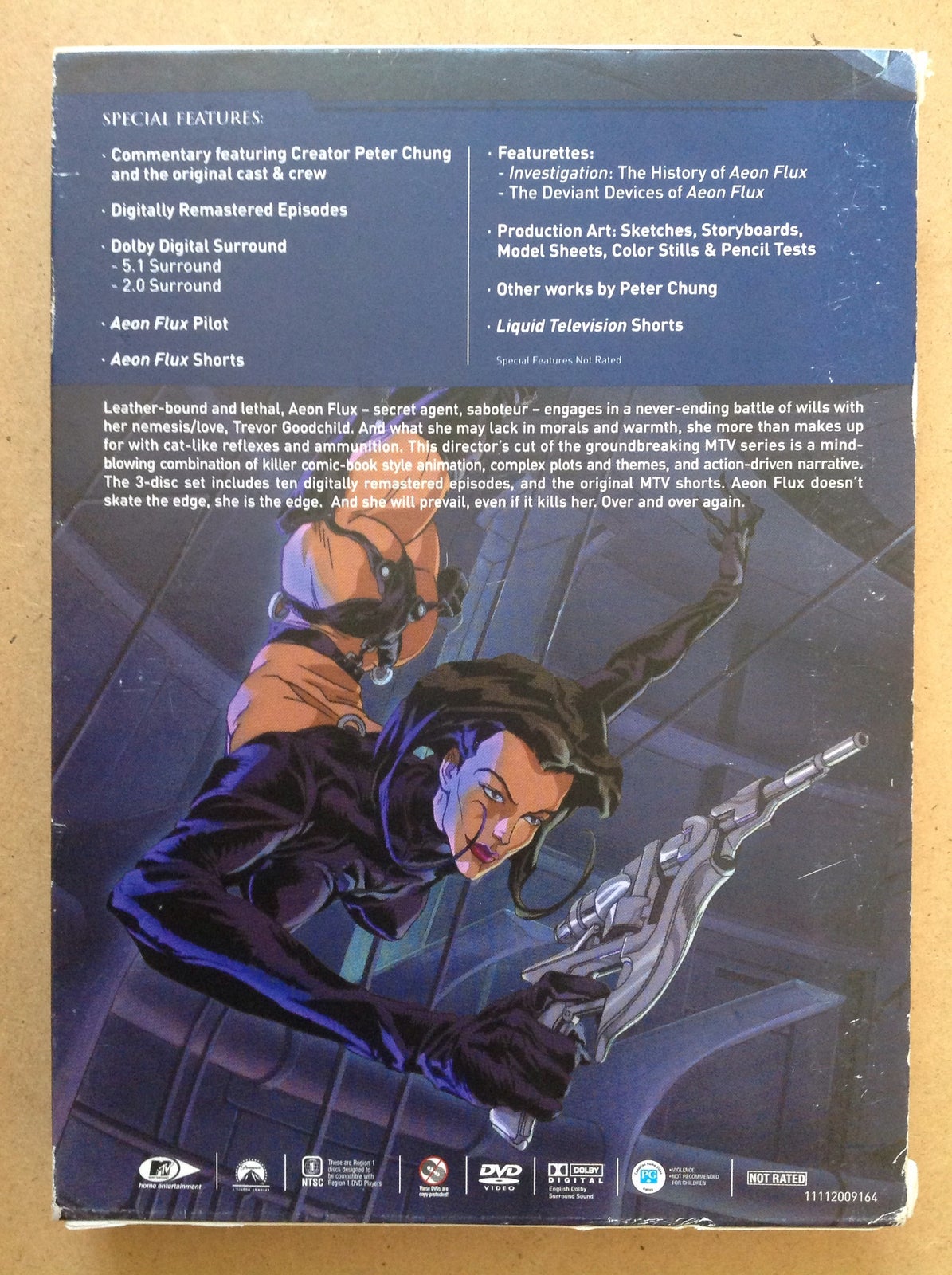 Æon Flux - The complete animated series box-set, DVD,