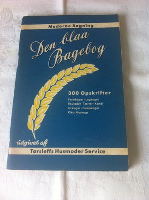Den blå bagebog, anden bog, Tørsleffs Husmoder Service blev oprettet i 1939 med det formål at hjælpe