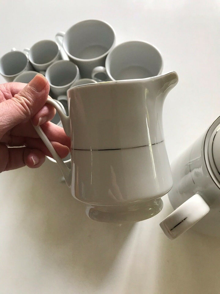 Porcelæn, 11 espressokopper, Elegant Home
