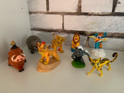 Samlefigurer, Figur samlefigur, Samling af Disney figurer fra Løvernes Konge / Lion King sælges saml