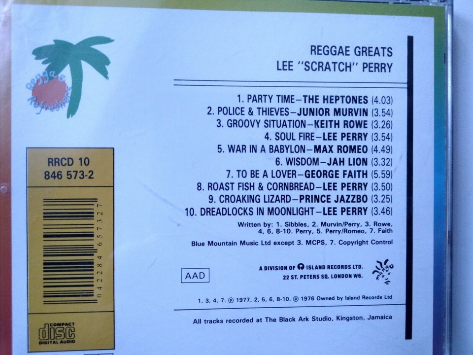 Lee "Scratch" Perry: Raggae Hits, reggae