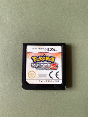 Pokemon White version 2, Nintendo DS, Pokemon White Version 2 . Spillet er flot, men coveret er desv