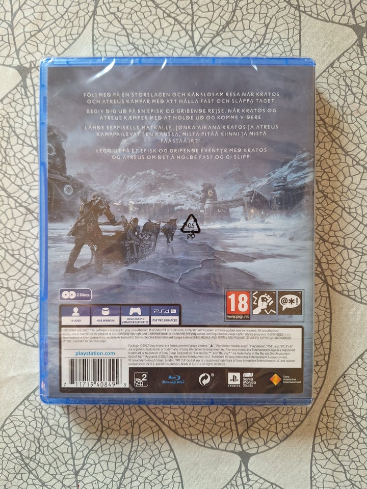 God of War: Ragnarok , PS4, adventure