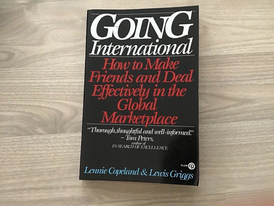 Going international , Lennie Copeland & Lewis Griggs, emne: