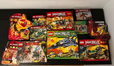 Lego Ninjago, Jeg har valgt at sælge ud af min samling af uåbnede lego ninjago kasser, næsten alle d