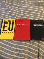Pensumbøger til Jura, 2. semester på KU, Andreas Ehlers