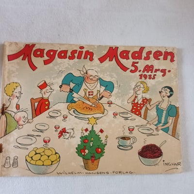 Magasin Madsen 1935. 5. Aargang, Ingvar, Tegneserie, Temmelig pænt hft. fra 1935 med slidt foromslag