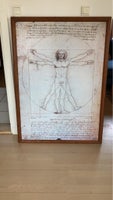 Plakat, Leonardo da Vinci, b: 70 h: 100
