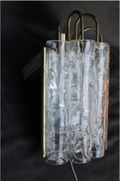 Væglampe, Murano krystal glas