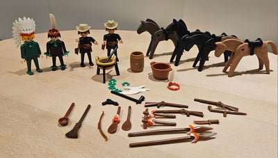 Playmobil, Western, Playmobil, Retro playmobil, fra da far var dreng.  

Vores børn har aldrig leget