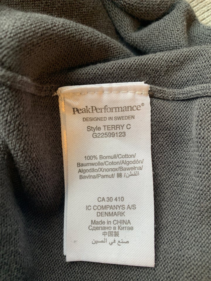 Sweatshirt, Peak Performance , str. L