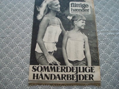 Broderi, mønstre fra Flittige Hænder  nr. 27 1980, Pris er + kuvert og porto
Er til salg flere stede
