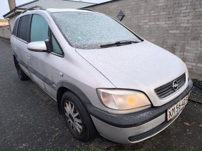 Opel Zafira, 1,8 16V Comfort 7prs, Benzin, 2004, km 262000, sølvmetal, aircondition, ABS, airbag, al