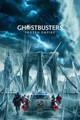 Plakat, motiv: Ghostbusters, Sælger en officiel Ghostbusters frozen empire biograf plakat! Fuld stør