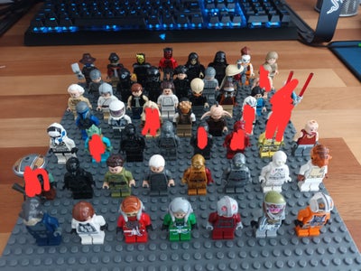 Lego Star Wars, Lego Star Wars Figurer sælges
Individuelle priser
Spørg gerne efter billeder, stand 