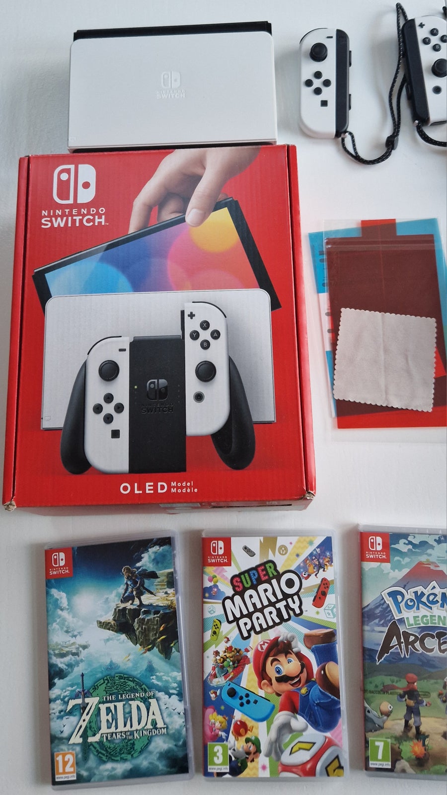 Nintendo Switch, OLED 64 GB, Perfekt