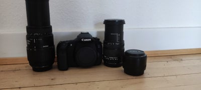 Canon, Eos 60d, 18 megapixels, Rimelig, Har dette canon eos 60d jeg ikke bruger. Købte i sin tid, br