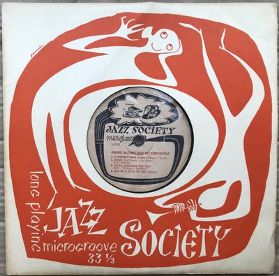 LP, Jimmi Noone and his Orchestra, Jazz Society, Jazz, For tryg og hurtig handel... ring eller sms t