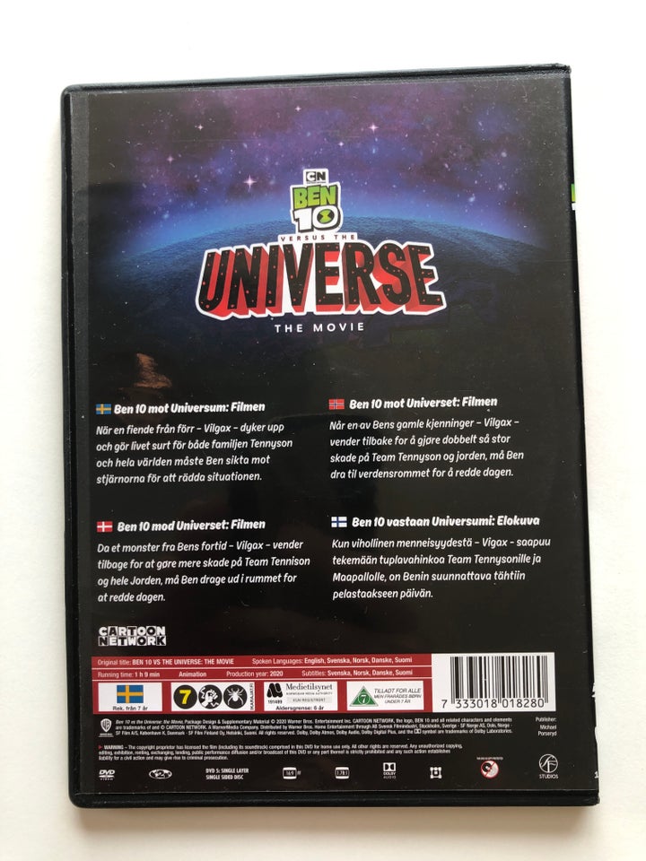 Ben 10 Versus the Universe the Movie, instruktør Cartoon