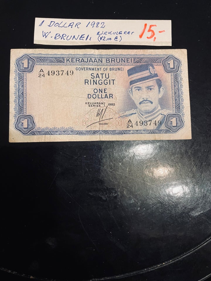 Asien, sedler, 1 $