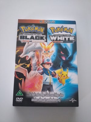 Pokemon, DVD, tegnefilm, Begge tegnefilm kan ses med Dk tale.
Se billeder.
Sidste dag for køb inden 