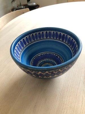 Keramik, Skål, Vintage Knastrup, Meget smuk Vintage skål fra Knapstrup
H: 12 cm
D: 19,5 cm
Fin og ud