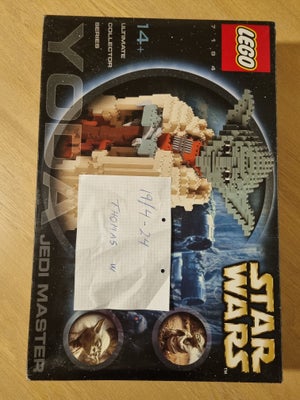 Lego Star Wars, 7194 Yoda Jedi Master, Lego star wars, 7194 Yoda jedi master. Sjælden udgave. Fra 20