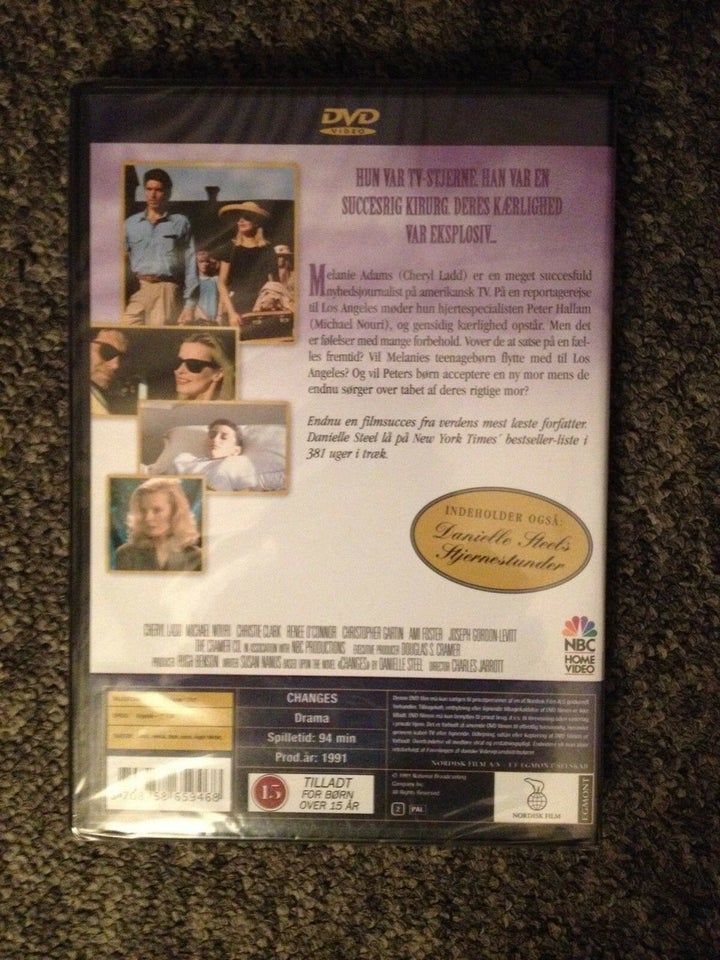 Forandringer, instruktør Danielle Steel, DVD