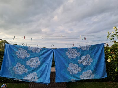Sengetøj, 2 skønne svenske turkisblå retro dynebetræk 
Se alle billederne 

Sælges kun samlet 

Se o